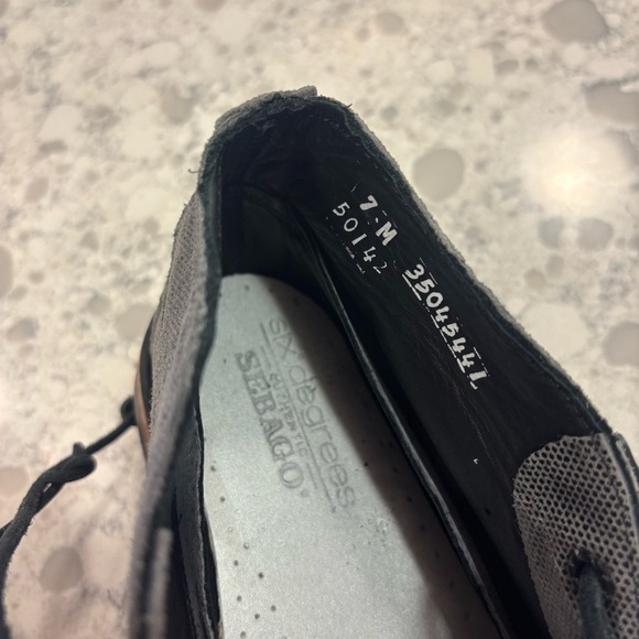 Sebago Women’s Six Degrees Chukka Boots Gray 3 Eye Bootie, Size 7 - Picture 12 of 14